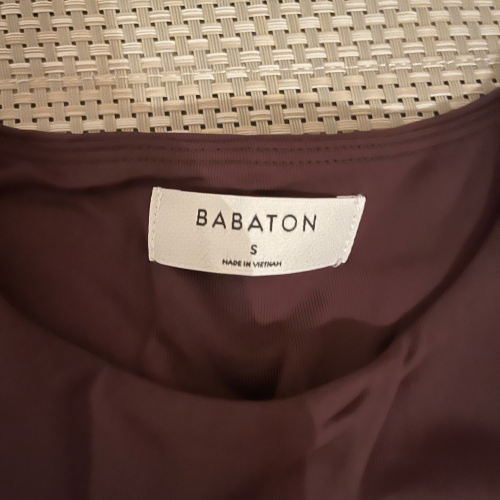 Babaton Sleeveless Knit Sculpt Top in Deep Brown - Picture 2 of 2